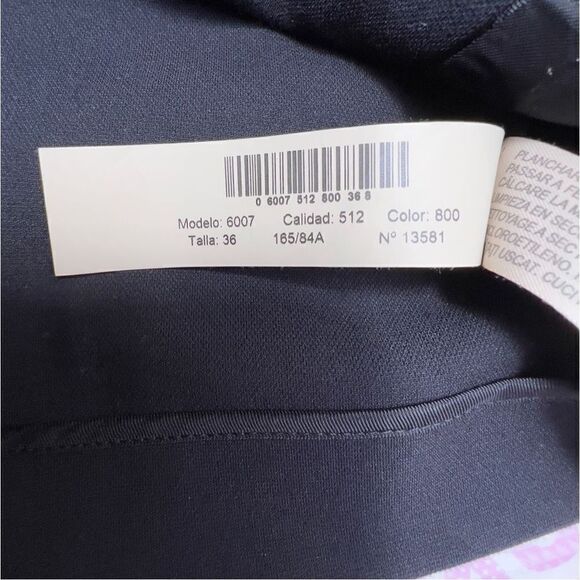 Women’s Massimo Dutti KNIT CARDIGAN WITH ZIP sz 4 Black MSRP $119 - Picture 7 of 12